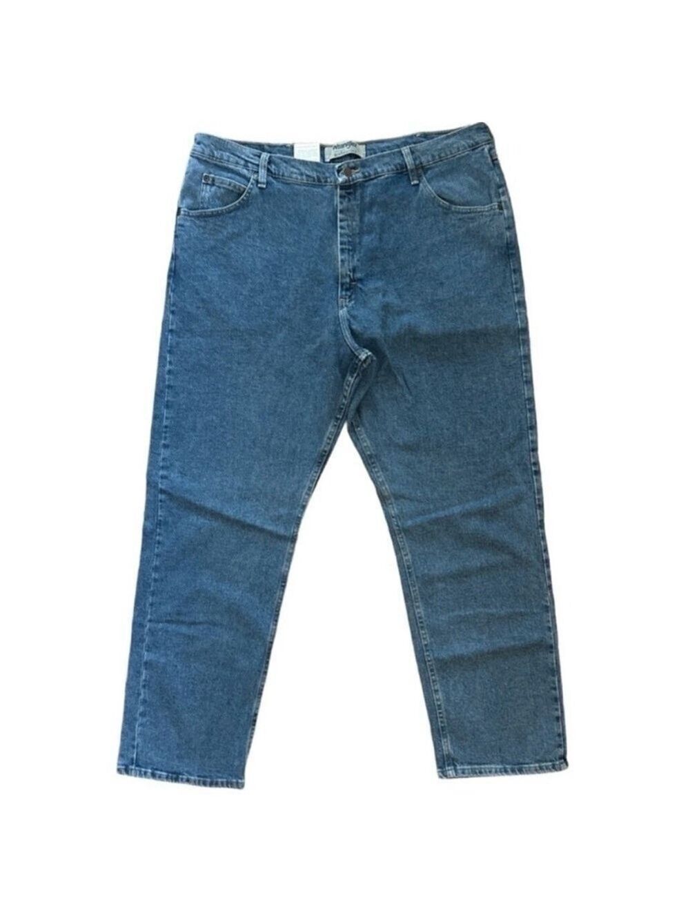 Wrangler Mens Straight Leg Jeans 40x32 Medium Wash NWT